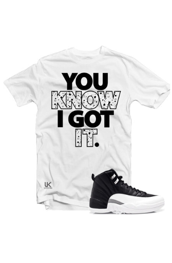 Untuckt – White “You know I got it” Matches Air Jordan 12 Taxi