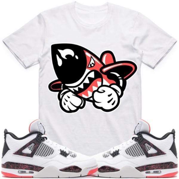 Air Jordan 4 Hot Lava Sneaker Tees Shirt - INFRARED BRUISER