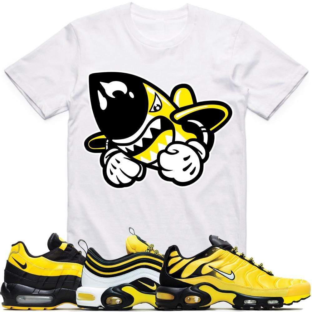 Nike Air Max Bumblebee Frequency Sneaker Tees Shirt - YELLOW BRUISER