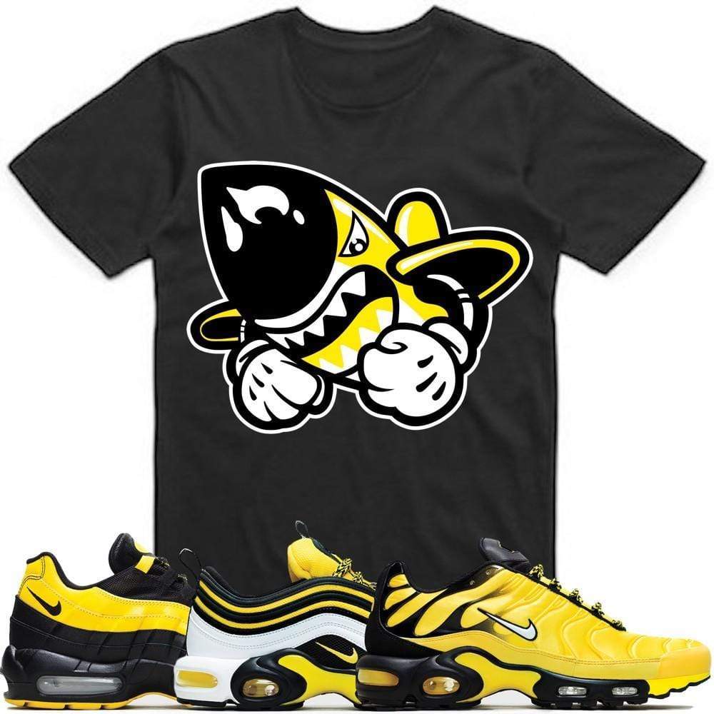 Nike Air Max Bumblebee Frequency Sneaker Tees Shirt - YELLOW BRUISER