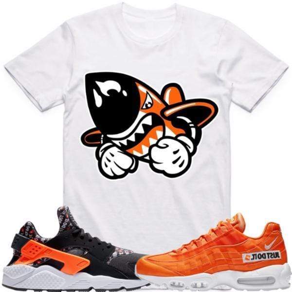 Nike Air Max Just Do It Sneaker Tees Shirt - ORANGE BRUISER