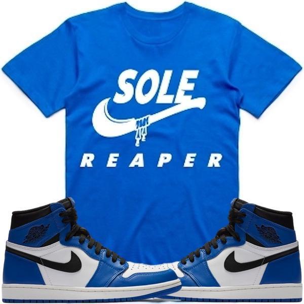 SOLE REAPER Sneaker Tees Shirt - Jordan 1 HIGH OG Royal