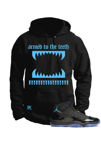 Armed to the Teeth Matches Air Jordan 11 Gamma Blue