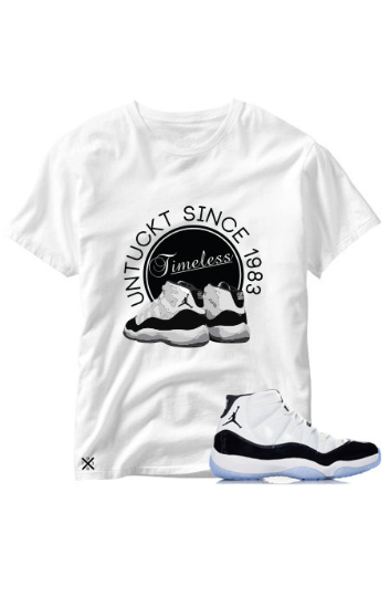 Untuckt – Timeless Matches Air Jordan 11 Concords Shoes