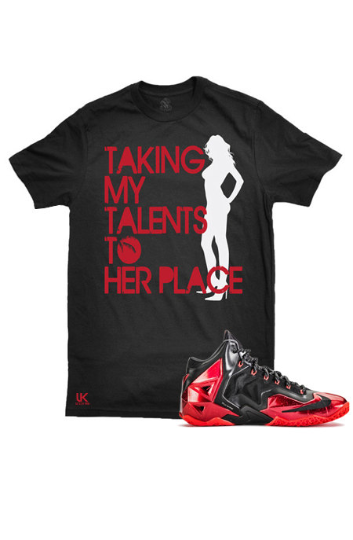 Lebron 11's Black Untuckt – South Beach Tee Shirt