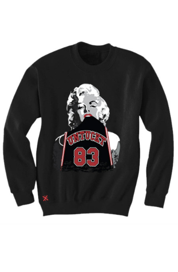 Untuckt Marilyn Monroe Matches Air Jordan 11 Bred