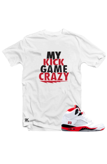 Untuckt – My Kick Game Matches Air Jordan 5 Fire Red