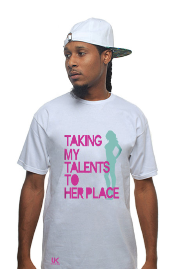 Untuckt – White Taking My Talents Tee Matches Lebron 8 South Beach