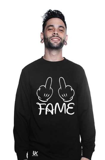 Untuckt – Fame Crew Neck Matches Air Jordan 4 Fear Pack