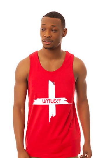 Air Jordan 3 Infrared's Red Untuckt - Emergency Tank Top