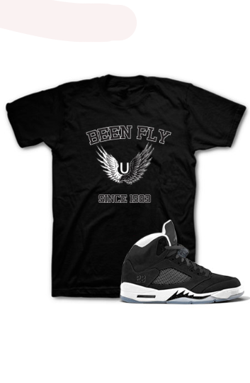 Untuckt – Been Fly Matches Air Jordan 5 Oreo Shoes