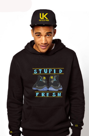 Air Jordan Gamma 11's Untuckt – Stupid Fresh Hoody