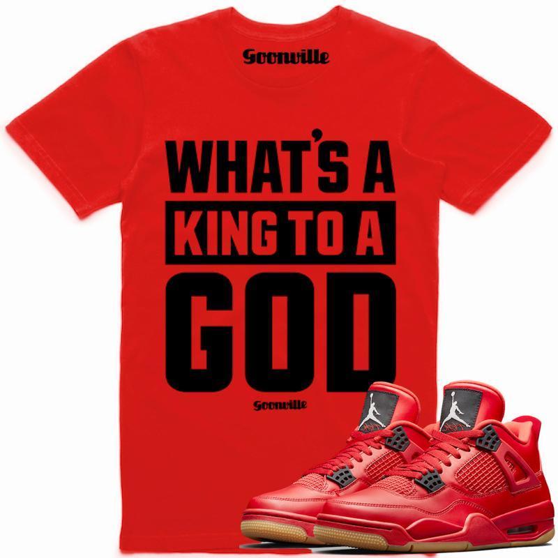 KING GOD Sneaker Tees Shirt - Jordan 4 Singles Day