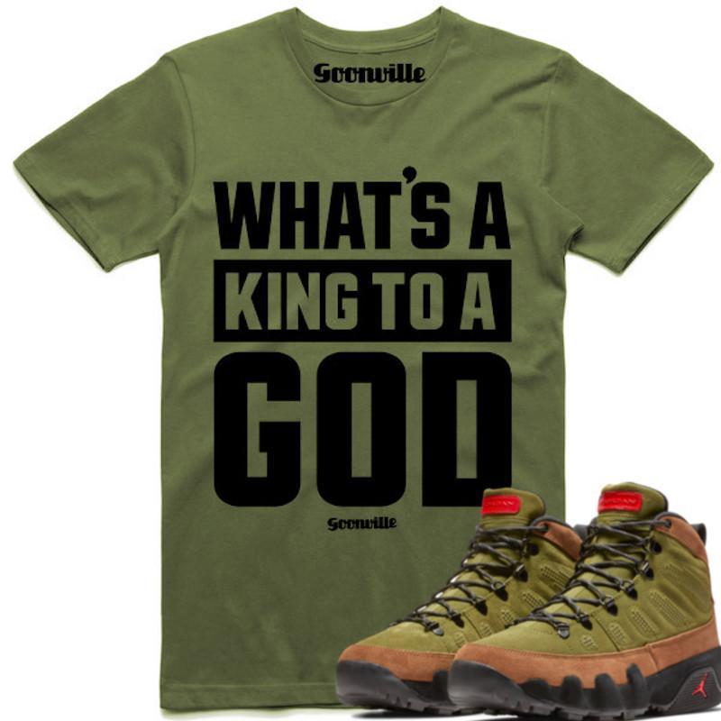 KING GOD Sneaker Tees Shirt - Jordan 9 Beef Broccoli