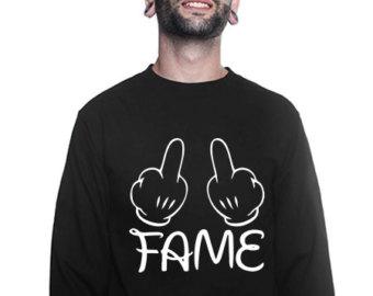 Untuckt – Fame Crew Neck Matches Air Jordan 4 Fear Pack