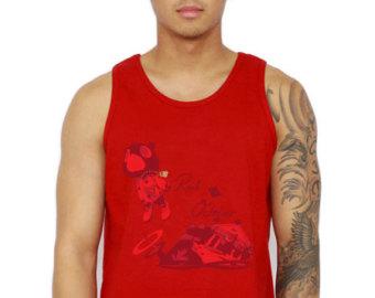 Air Yeezy 2 Red October's Untuckt Red October Tank Top (Red tank)