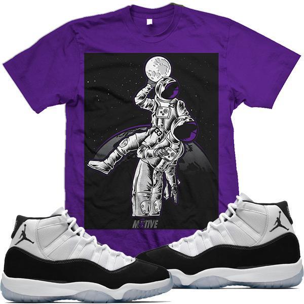 Air Jordan 11 Concord 45 Match Sneaker Tees Shirt - MOONMAN