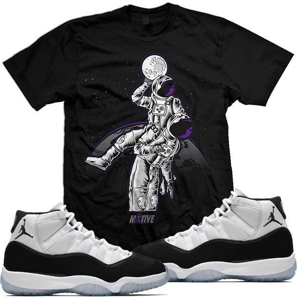 Jordan 11 Concord 45 Match Sneaker Tees Shirt - MOONMAN
