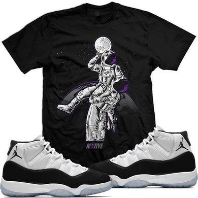 Jordan 11 Concord 45 Match Sneaker Tees Shirt - MOONMAN