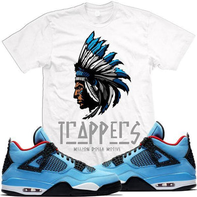 Jordan 4s Cactus Jack Sneaker Tees Shirt - TRAPPERS