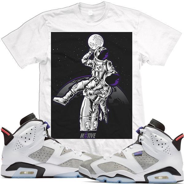 Air Jordan Retro 6 Flint Match Sneaker Tees Shirt - MOONMAN