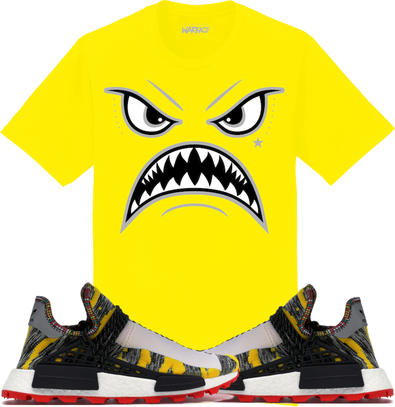Adidas NMD Hu Pharrell Solar Pack Sneaker Tees Shirt - OREO WARFACE
