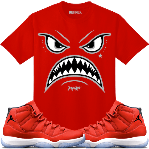 Air Jordan 11 Win Like 96 Gym Red Sneaker Tees Shirt - WARFACE