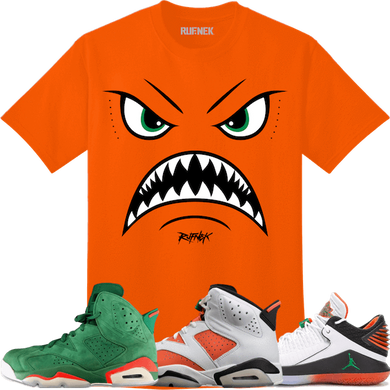 Air Jordan 6 Gatorade Sneaker Tees Shirt to Match - WARFACE