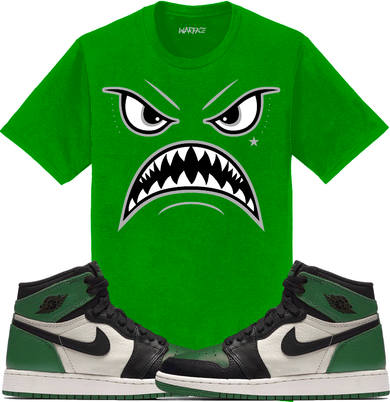 Jordan 1 Pine Green Sneaker Tees Shirt to Match - WARFACE