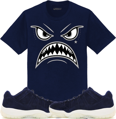 Jordan 11 Low Jeter Sneaker Tees Shirt to Match - OREO WARFACE