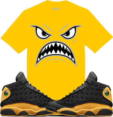 Jordan 13 Oak Hill Melo Sneaker Tees Shirt to Match - OREO WARFACE