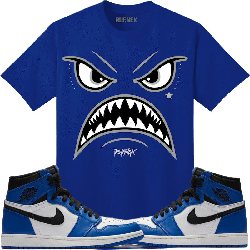 Jordan 1s High OG Royal Sneaker Tees Shirt - WARFACE