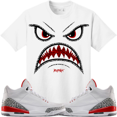 Jordan 3 Katrina Hall of Fame Sneaker Tees Shirt - WARFACE
