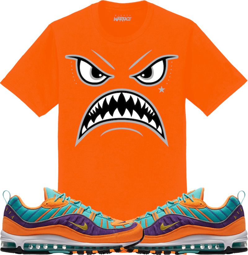 Nike Air Max 98 Cone Sneaker Tees Shirt to Match - OREO WARFACE