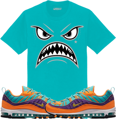 Nike Air Max 98 Cone Sneaker Tees Shirt to Match - OREO WARFACE