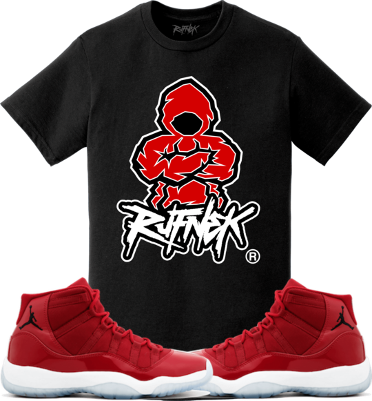 Air Jordan 11 Win Like 96 Gym Red Sneaker Tees Shirt - SUPER SOULJAH