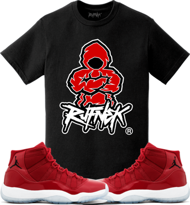 Air Jordan 11 Win Like 96 Gym Red Sneaker Tees Shirt - SUPER SOULJAH