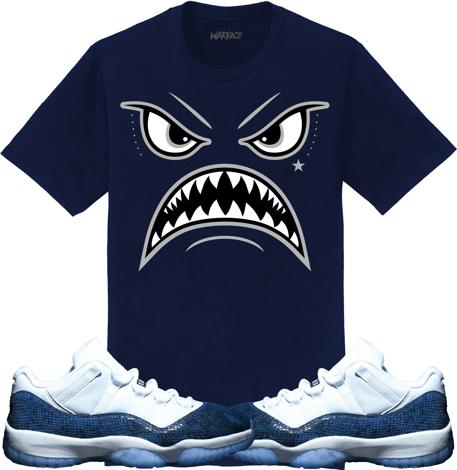 Jordan 11 Snakeskin 2019 Sneaker Tees Shirt to Match - OREO WARFACE