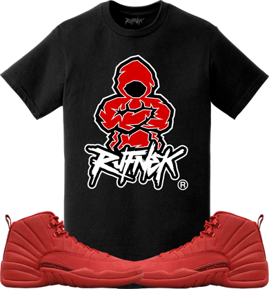 Jordan 12 Gym Red Sneaker Tees Shirt - SUPER SOULJAH