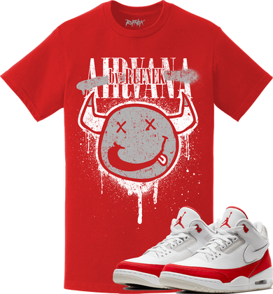 Jordan 3 Tinker University Red Air Max Sneaker Tees Shirt - AIRVANA