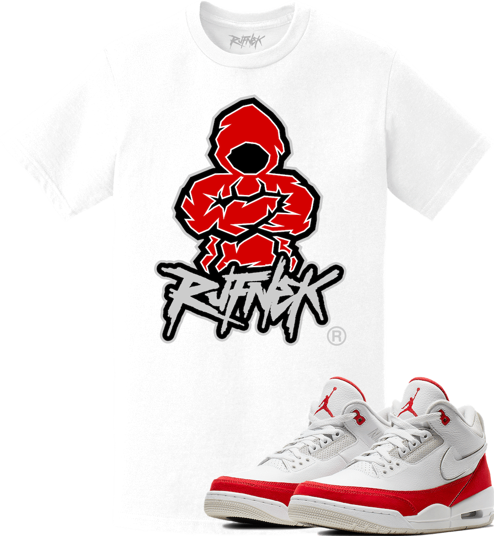 Jordan 3 Tinker University Red Air Max Sneaker Tees Shirt - SUPER SOULJAH