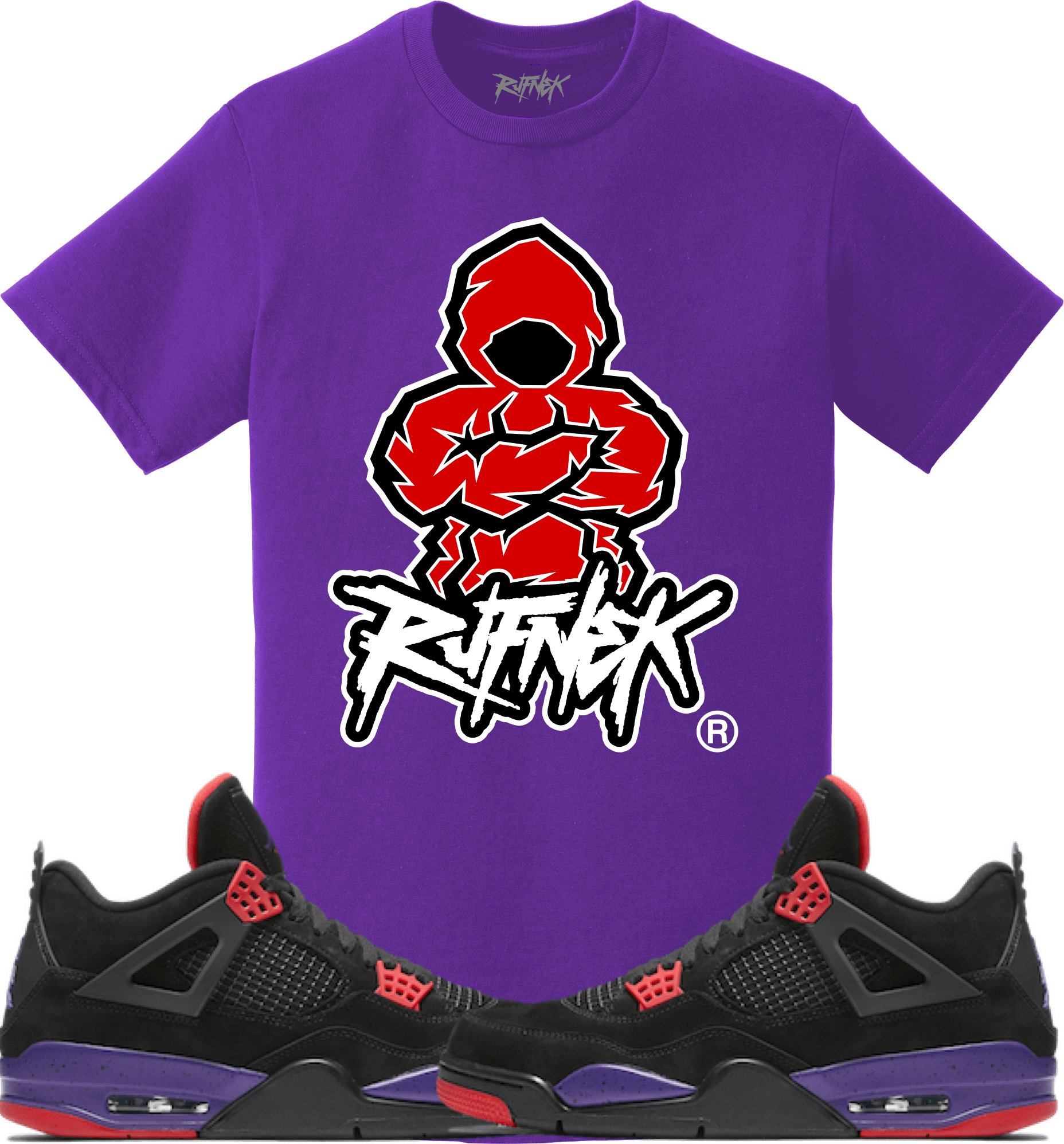 Jordan 4 Raptors Sneaker Tees Shirt to Match - SUPER SOULJAH