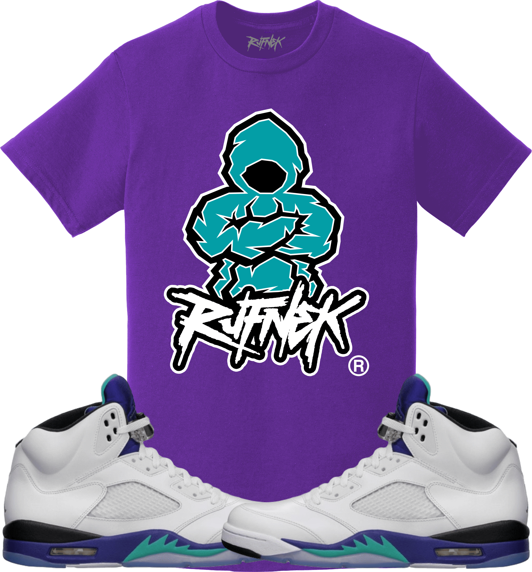 Jordan 5 Fresh Prince Sneaker Tees Shirt to Match - SUPER SOULJAH