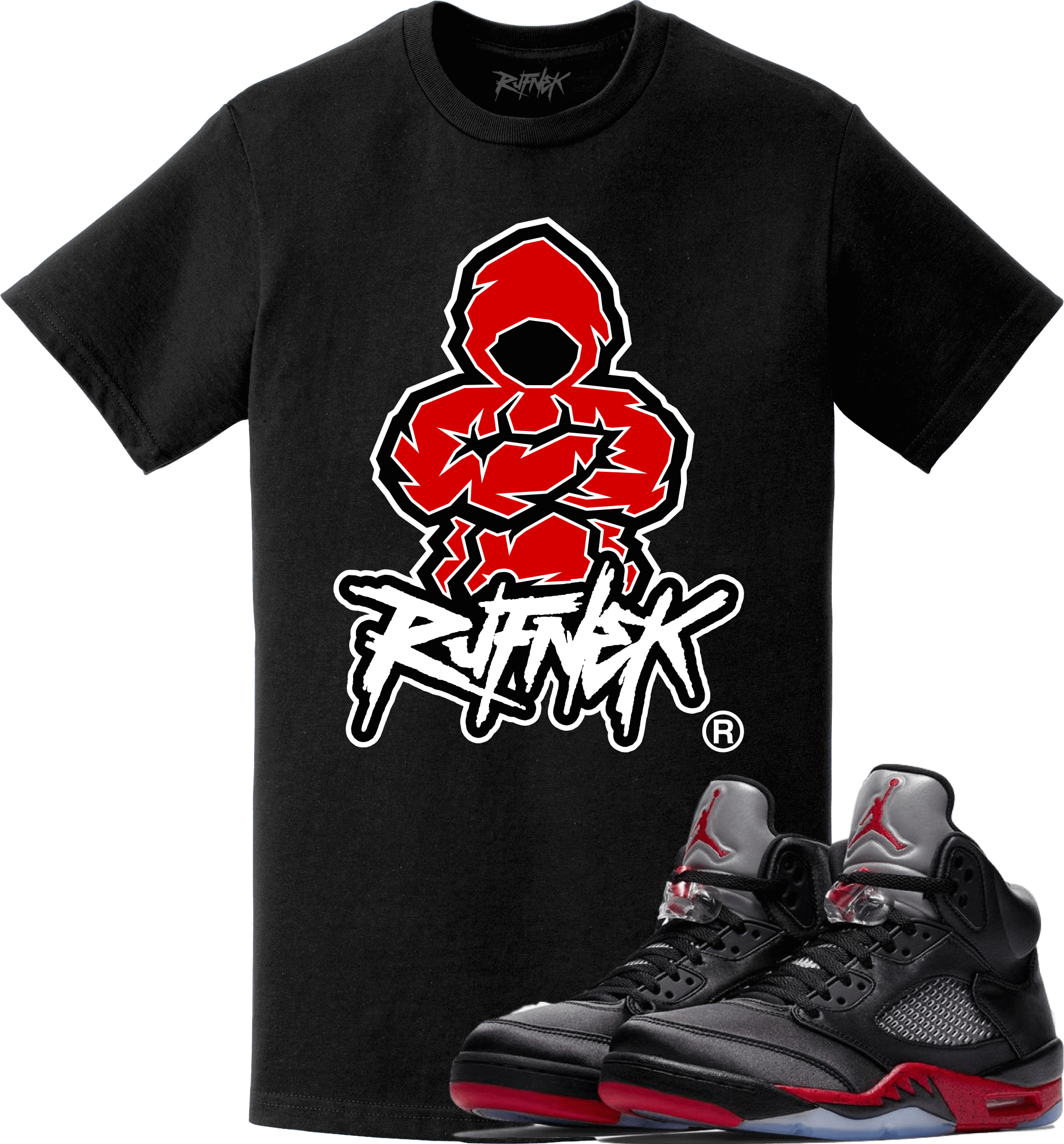Jordan 5 Satin Sneaker Tees Shirt - SUPER SOULJAH