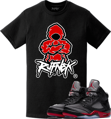 Jordan 5 Satin Sneaker Tees Shirt - SUPER SOULJAH