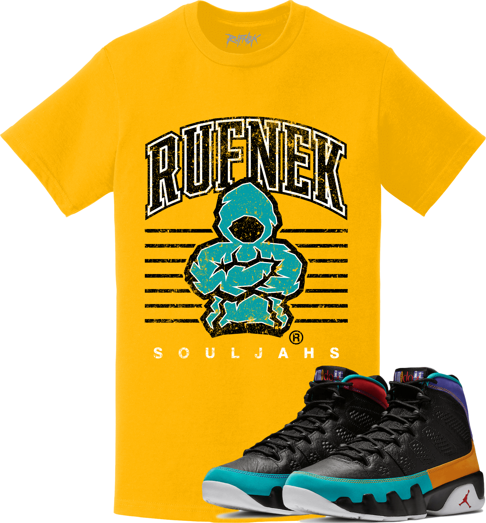 Jordan 9 Dream It Do It Sneaker Tees Shirt to Match - RUFNEK SCRIMMAGE