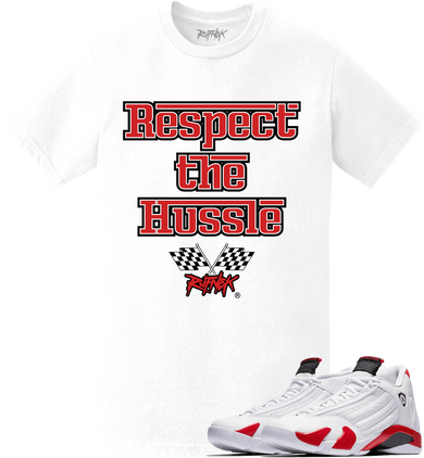 Jordan Retro 14 Candy Cane Sneaker Tees Shirt - HUSSLE