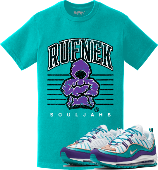 Nike Air Max 98 Charlotte Sneaker Tees Shirt to Match - RUFNEK SCRIMMAGE