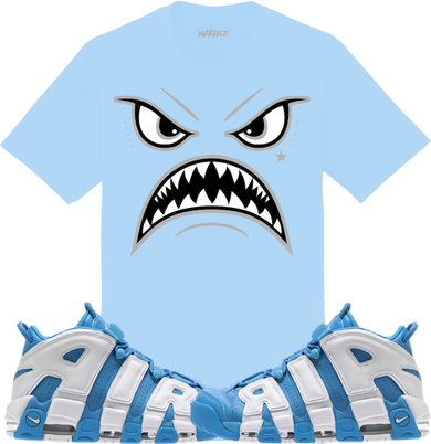 UNC Carolina Uptempo Sneaker Tees Shirt to Match - OREO WARFACE