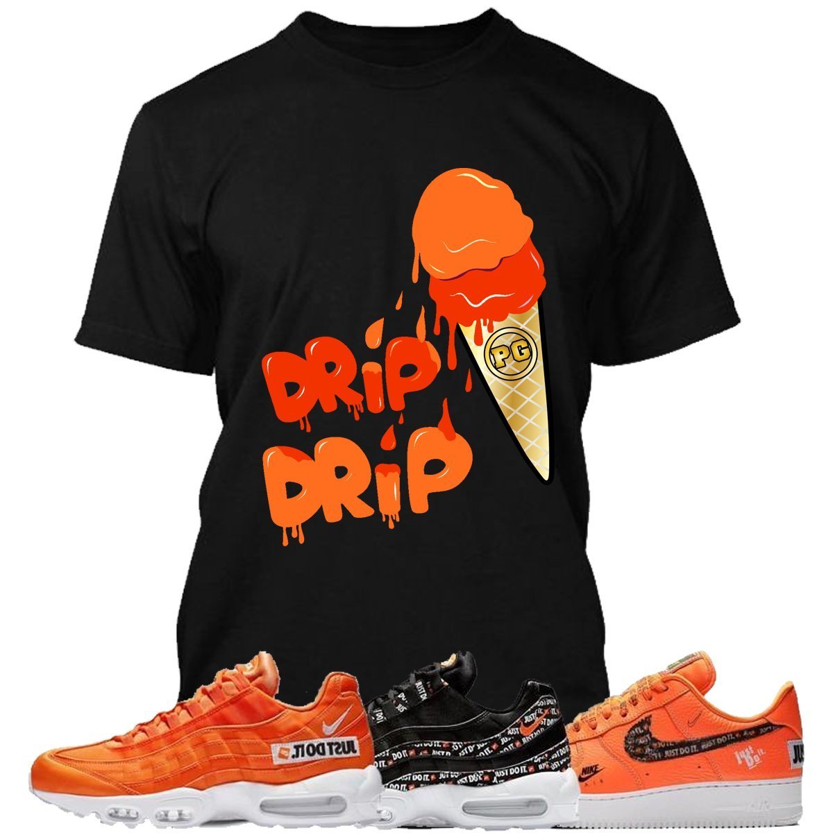 Nike Air Just Do It Sneaker Tees Shirt - ICE CREAM PG